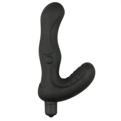 Analni vibrator Easytoys, črn