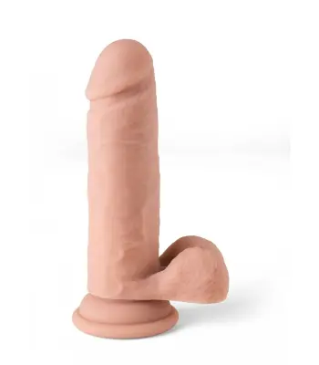 Realistični vibrator R12 "Meso 14,4cm w/ daljinsko upravljanje"