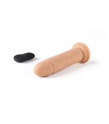Realistični vibrator R15 "Meso 16,5 cm w/ daljinsko upravljanje"