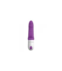 Elys Rhinhorn silikonski vibrator 9 vijolične intenzivne