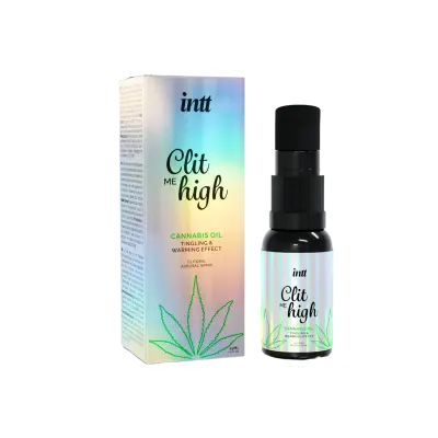 Stimulacijsko olje Clit Me High Cannabis, 15 ml