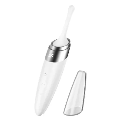 Točkovni stimulator Satisfyer Twirling Delight, bel
