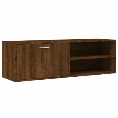vidaXL TV omarica rjavi hrast 120x34x37 cm inženirski les