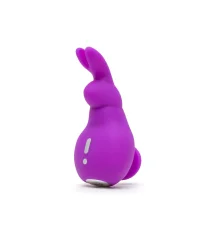 Happy Rabbit Mini Ears Ponavljajoči se zajčji vibrator vijolični