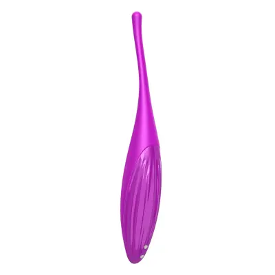 Točkovni stimulator Satisfyer Twirling Joy, temno roza