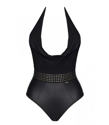 Samantha Body Suspenders Black S