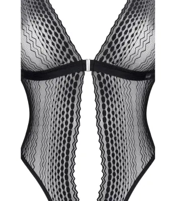 Isbel body transparentna črna l