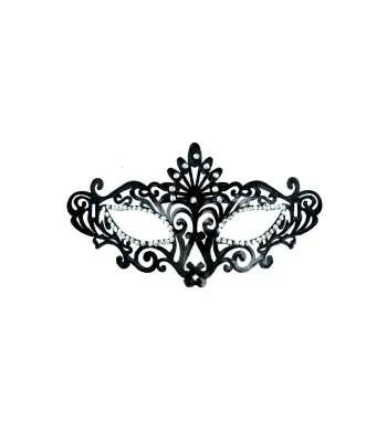 Črna balonska maska ​​Maschera