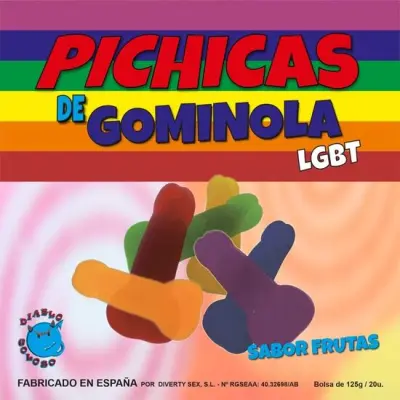 PRIDE - PENIS FRUITS LGBT GUMIJI