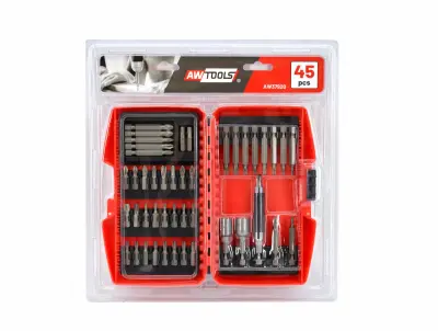 Awtools Set koščkov izvijačev S2 45Cz.