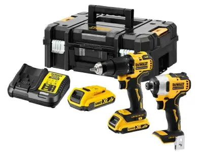 Dewalt Combo 18V 2x2.0ah Struktura DCD709 Magicon izvijač + DCF809 DCK2062D2T vijak