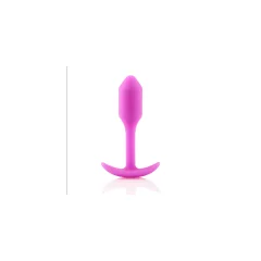 Analni čep B-Vibe - Snug Plug 1, živo roza