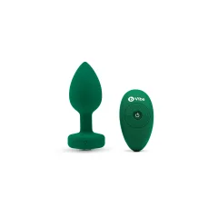Vibracijski analni čep B-Vibe M/L, zelen