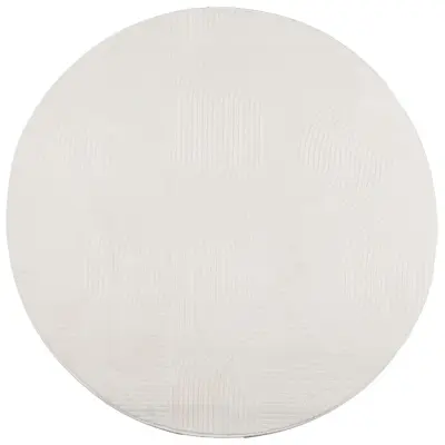 vidaXL Preproga IZA skandinavski videz krem Ø 100 cm