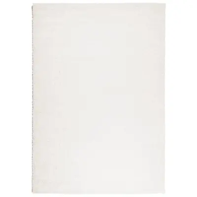 vidaXL Košata preproga PAMPLONA moderna krem 140x200 cm