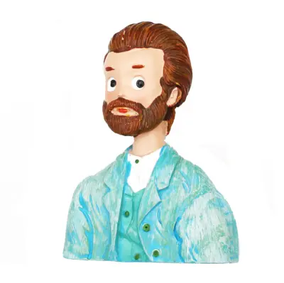 Zanimiva svetovno znana slikarska smola, magnetni magnet za hladilnik (Van Gogh)