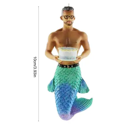 Murloc okraski božično drevo obesek letalo (vzemite torto)