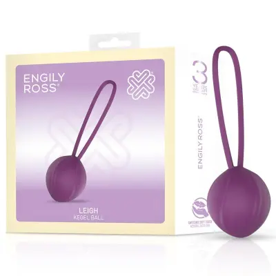 Leight Bola Kegel vijolični silikon