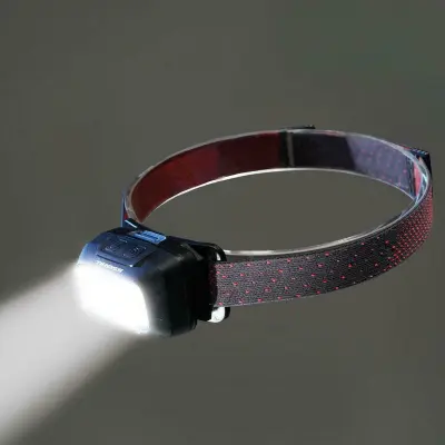 Sprednja svetilka Tiross s 5W Cree XPG2/240 LM/5H/6500K Senzor USB