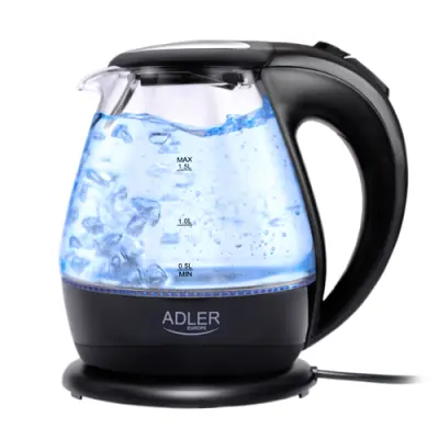 ADLER stekleni grelnik vode 1,5 l