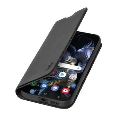 SBS Wallet Lite črna preklopna torbica za HONOR Magic 6 Lite