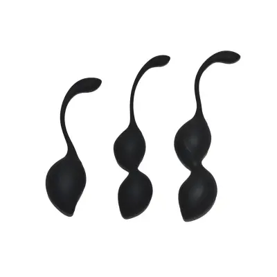 3 kroglica Set Ženeva Black
