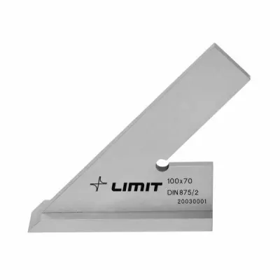 Omejitveni kot s 45 -itim stopalom. 100x70 mm