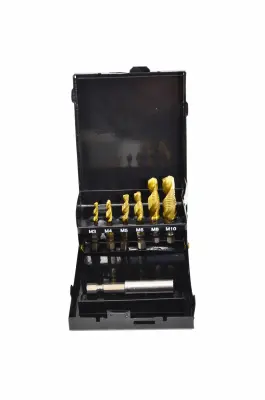 Awtools Set of Threning Drills M3-M10 7 rumenih kosov