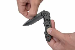 Zložljivi nož Wolfcraft z zobnim ostrim 70 mm