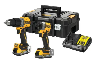 Dawalt Combo 18V Straim DCD805 Straighter + DCF850 2X1.7AH PowerStack DCK2050E2T
