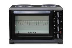 BROCK električna pečica 30l + 2x kuhalna plošča TO 3002 B