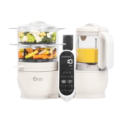 Babymoov – Kuhalnik Nutribaby+ mineral beige 6v1