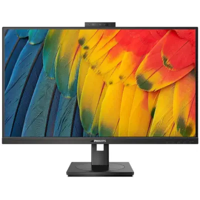 Monitor Philips 68,6 cm (27,0'') 27B1U5601H 2560x1440 konferenca 75Hz IPS 4ms HDMI DisplayPort USB-C 100W DP-Out 4xUSB3.2 Pivot Kamera Zvočniki 2x5W 3