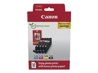 Canon CLI-526 Ink Cartridge C/M/Y/BK, 4540B019