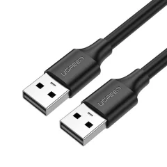 USB 2.0 moški kabel, 2m, črn