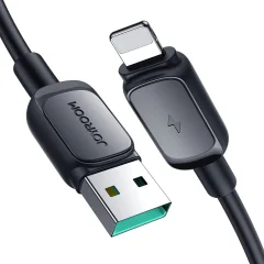 Kabel za iPhone Lightning - USB 2.4A 480Mbps 2m črn