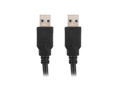 Kabel USB 3.0 Lanberg macho/macho 1,8m črnec