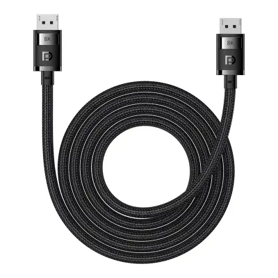 DisplayPort 8K 60Hz High Definition Series kabel 1m črn