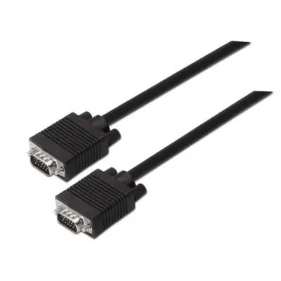 Kabel Aisens SVGA HDB15 M-HDB15 M Negro 1,8M