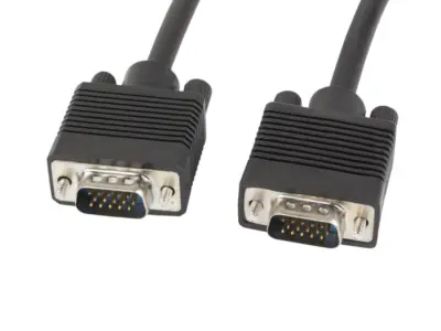 Kabel vga Lanberg macho/macho ferrita 3m črnec