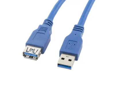 Lanberg Elberg kabel 3,0 Moška ženska 1,8m modra