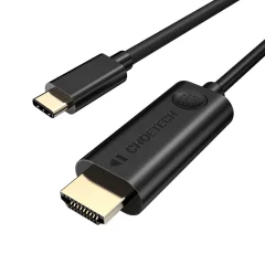 Kabel USB Type C - HDMI 4K 30Hz 3m črn