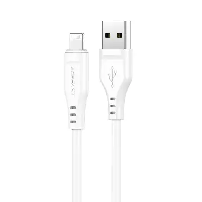 Kabel za iPhone MFI USB - Lightning 2.4A 1.2m bel