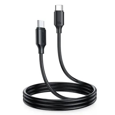 Kabel USB-C - USB-C 480Mb/s 60W 1m črn
