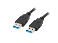 Kabel USB 3.0 Lanberg macho/macho 1,0m črnec