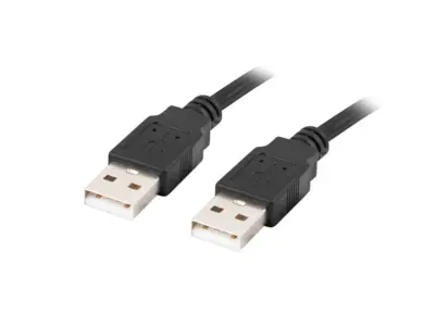 Kabel USB 2.0 Lanberg macho/macho 0,5m črnec