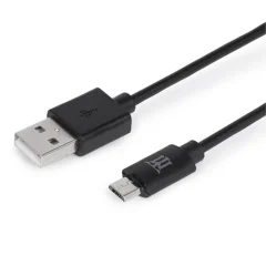 Kabel maillon basic micro USB 2.4 črnec 1m