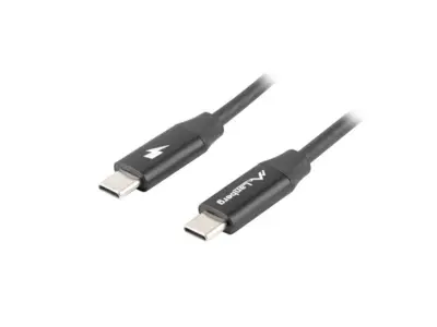 Kabel Lanberg USB C macho/macho 0,5m hitro polnjenje črnca