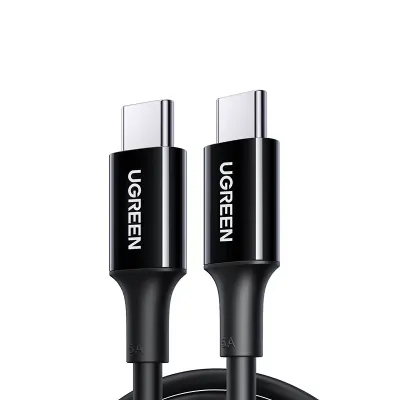 Kabel USB-C na USB-C 480Mb/s 5A 2m črn
