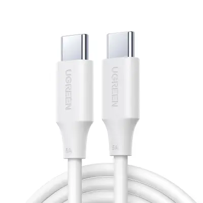 USB-C PD QC kabel 100W 5A 480Mb/s 1m bel